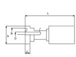 スプリットフランジ（R1、R2、R3用、標(biāo)準(zhǔn)フランジ）