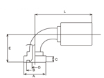 スプリットフランジ（R1、R2、R3用、標(biāo)準(zhǔn)フランジ）